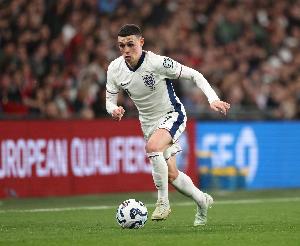 何时破荒？福登上次为英格兰进球是23年9月，距今17场已1393分钟